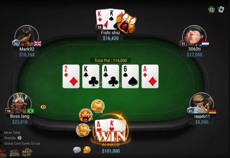 Poker AW8 - Đấu Trường Trí Tuệ Kịch Tính Cho Hội Viên
